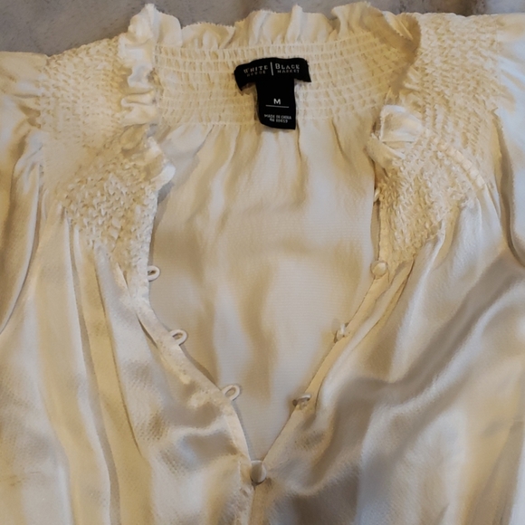 Silk button down blouse - Picture 2 of 3